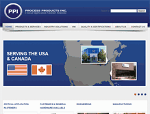 Tablet Screenshot of process-products.com